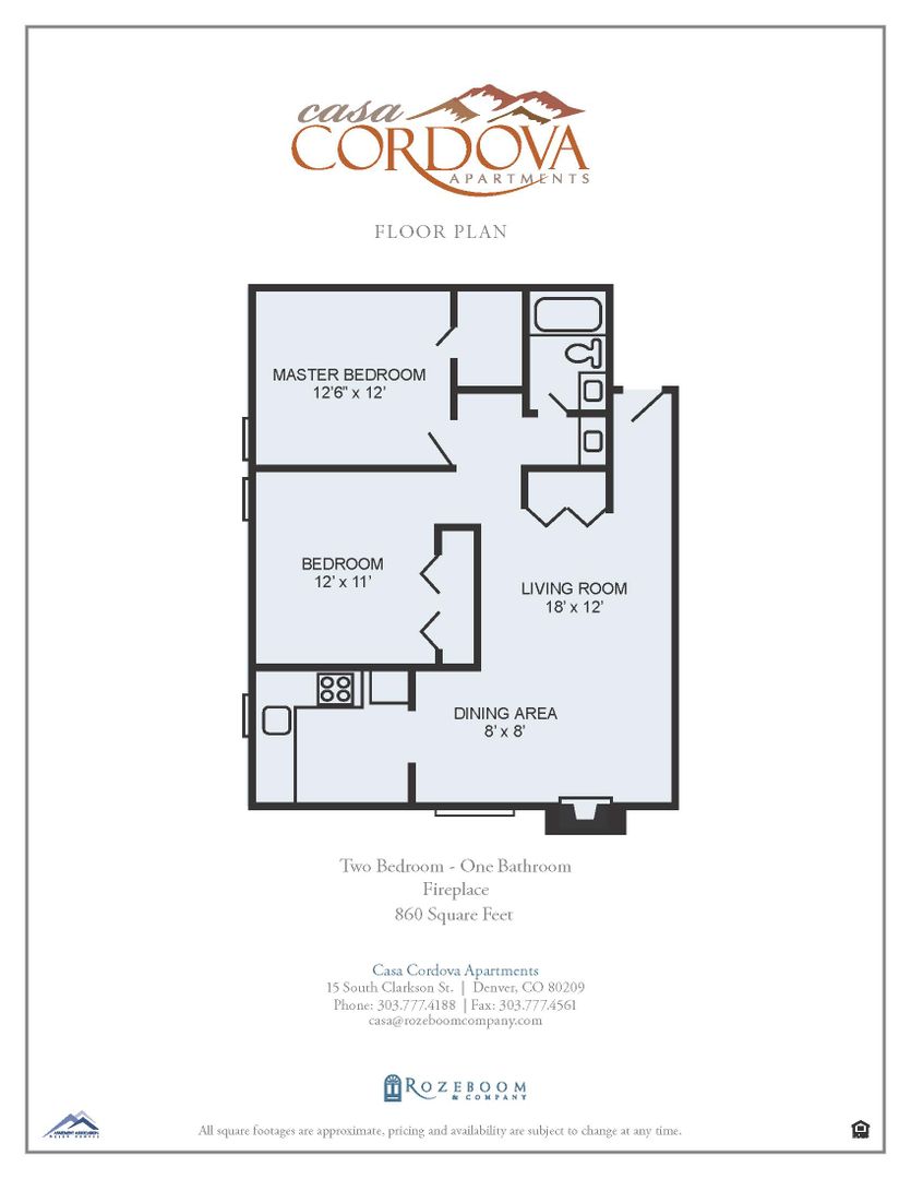 Denver Apartment: 15 So. Clarkson St.