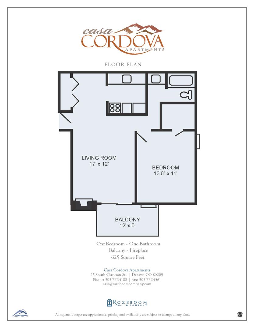 Denver Apartment: 15 So. Clarkson St.