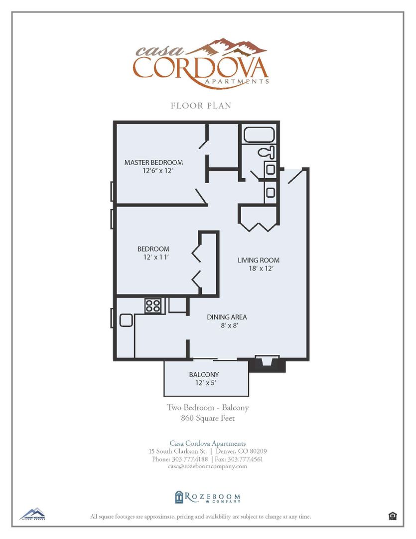 Denver Apartment: 15 So. Clarkson St.