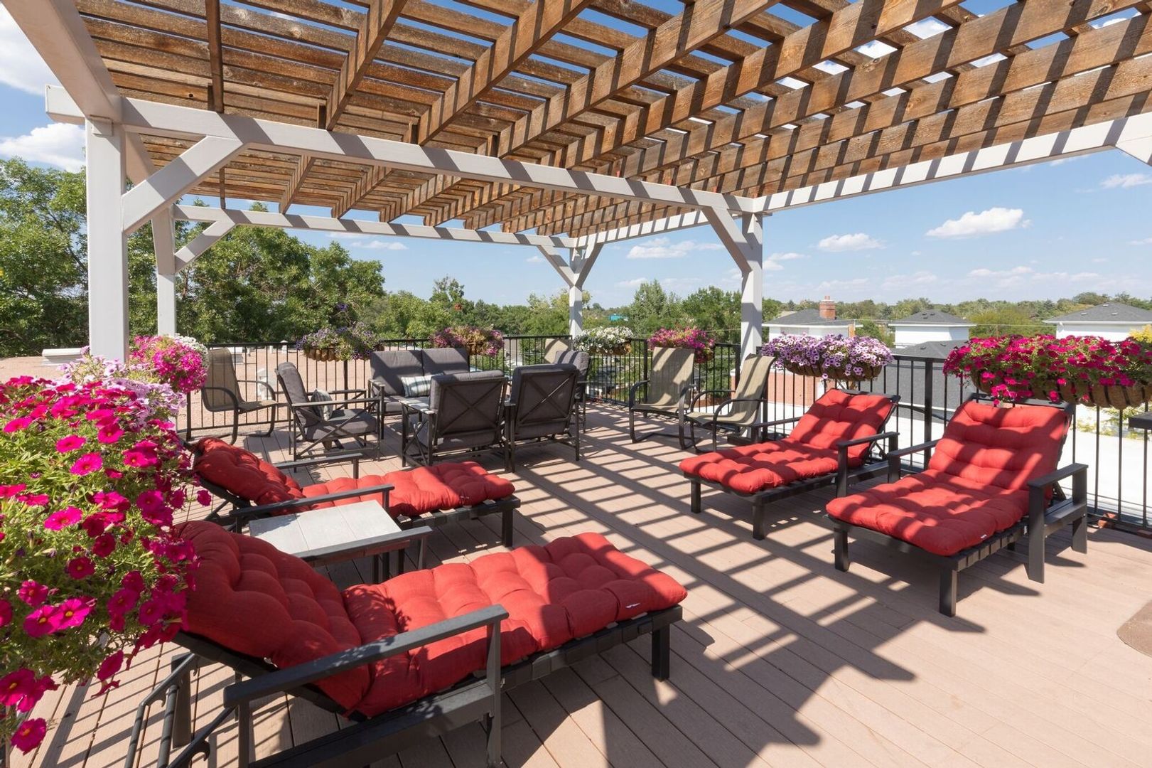 Roof deck at Winchester &amp; Browning Apartments (4 of 8)