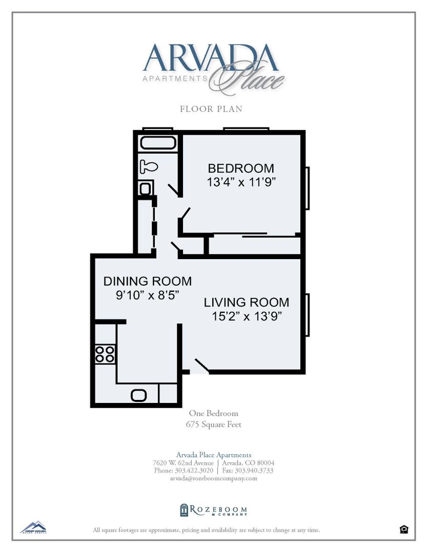 Arvada Apartment: 7620 W. 62nd Ave.