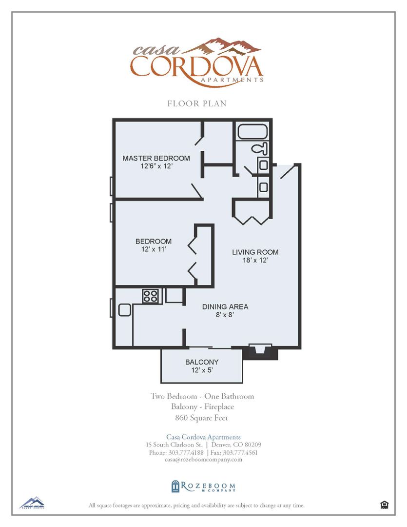 Denver Apartment: 15 So. Clarkson St.