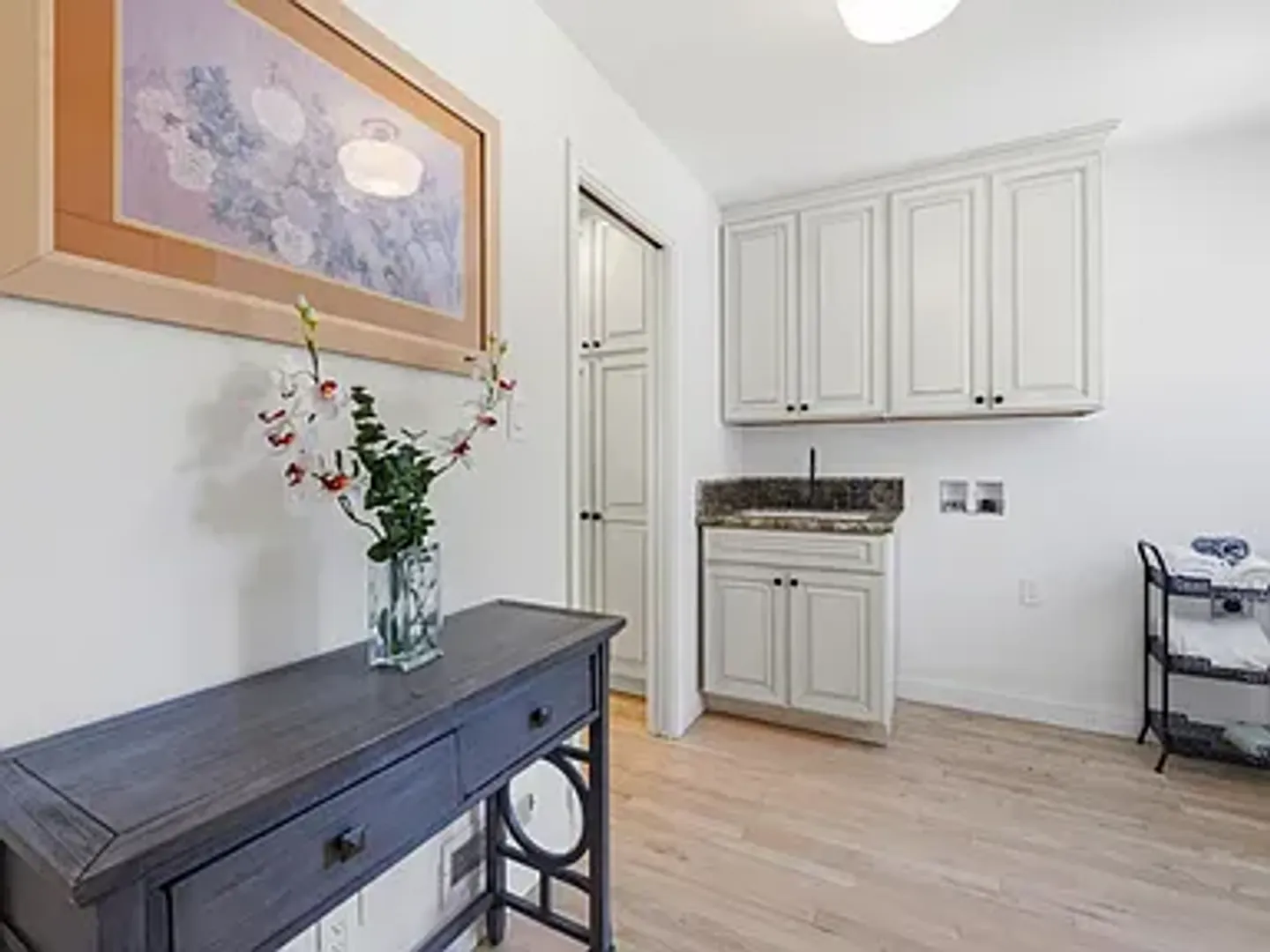 Laundry room at 2140 Carmelita Ave. (Leasing Only)