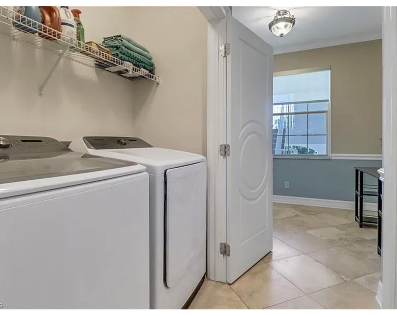 Laundry room at Yacht Harbor Drive 4650 #125