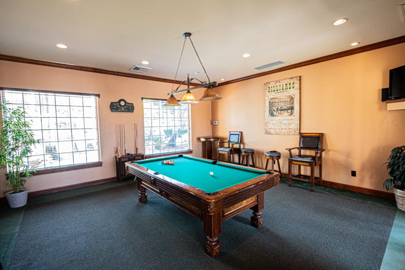 Game room at Wildwood Lake Blvd 1230 #202