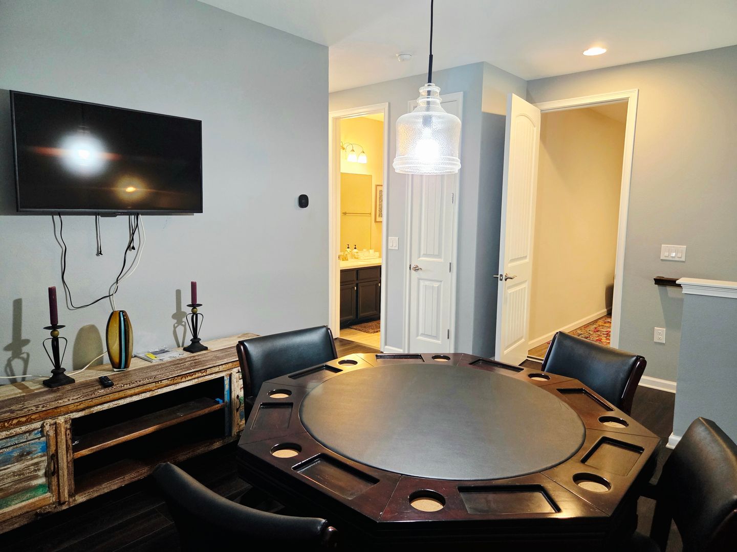 Game room at 5020 Course Drive
