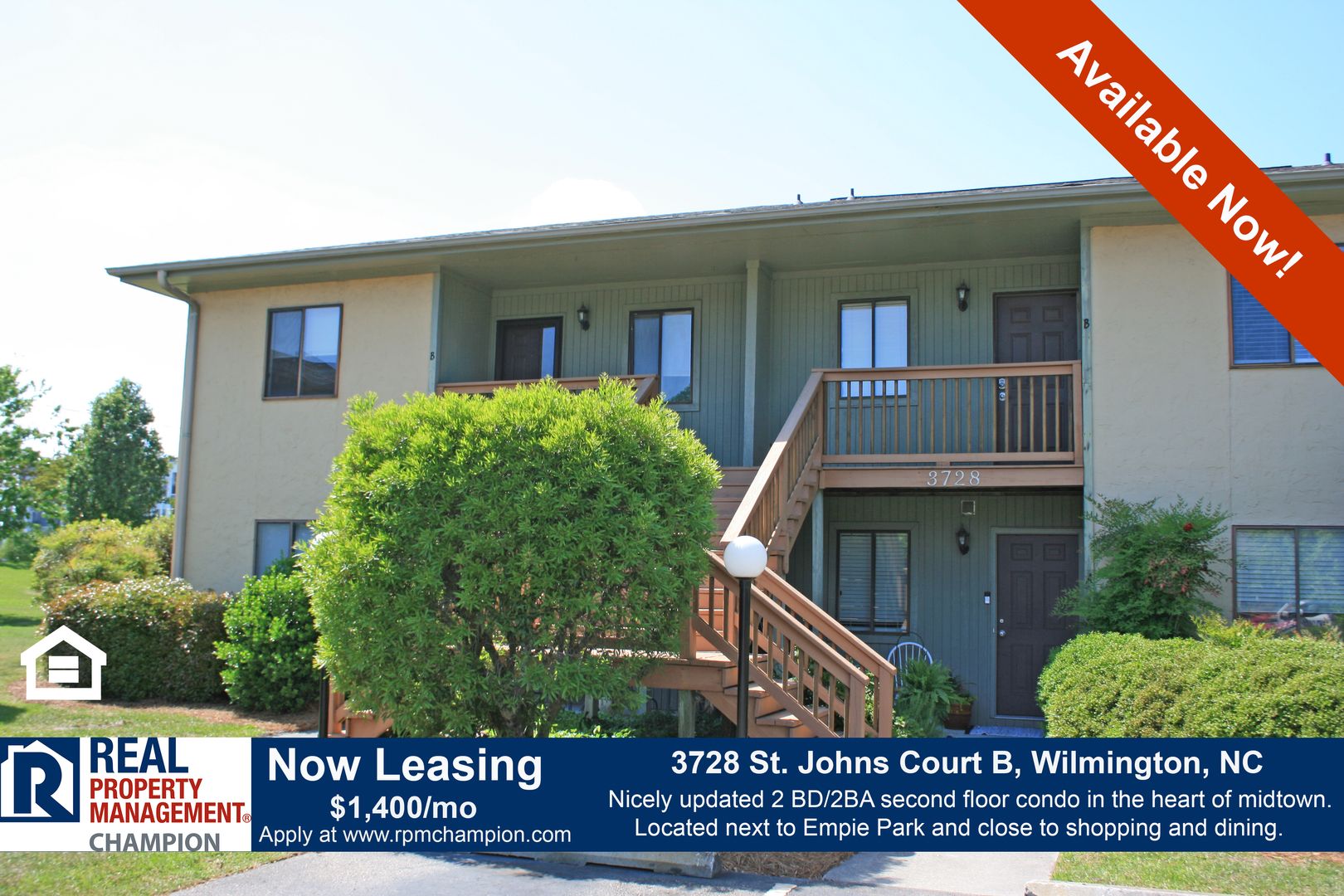 Wilmington Condo: 3728 St. Johns Court B