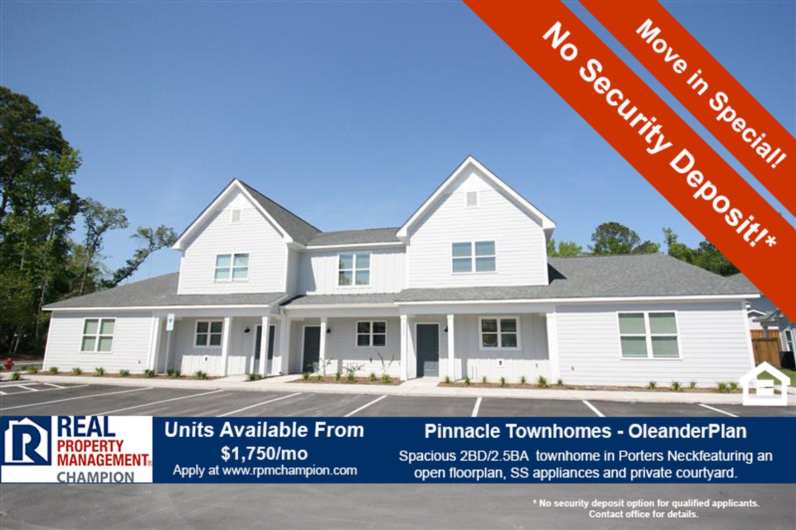 Wilmington Townhome: 8814 Market St