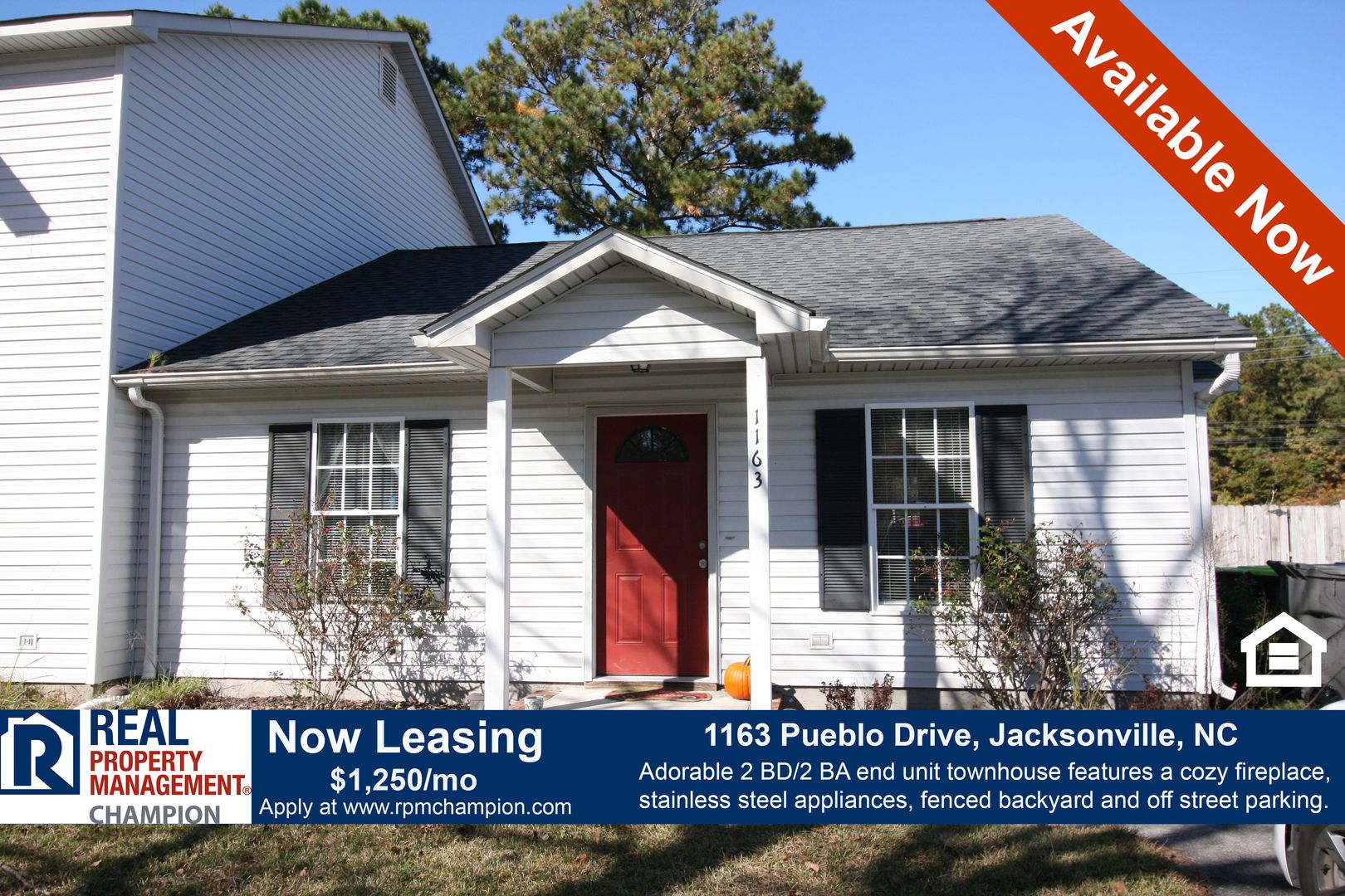Jacksonville Townhome: 1163 Pueblo Drive