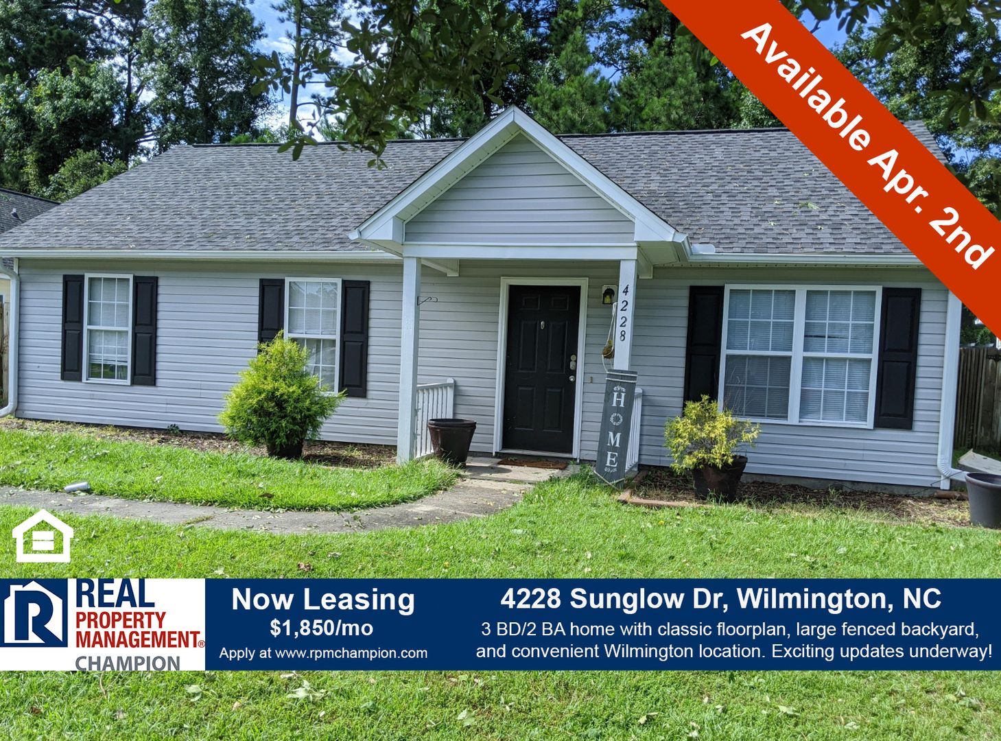 Wilmington House: 4228 Sunglow Drive