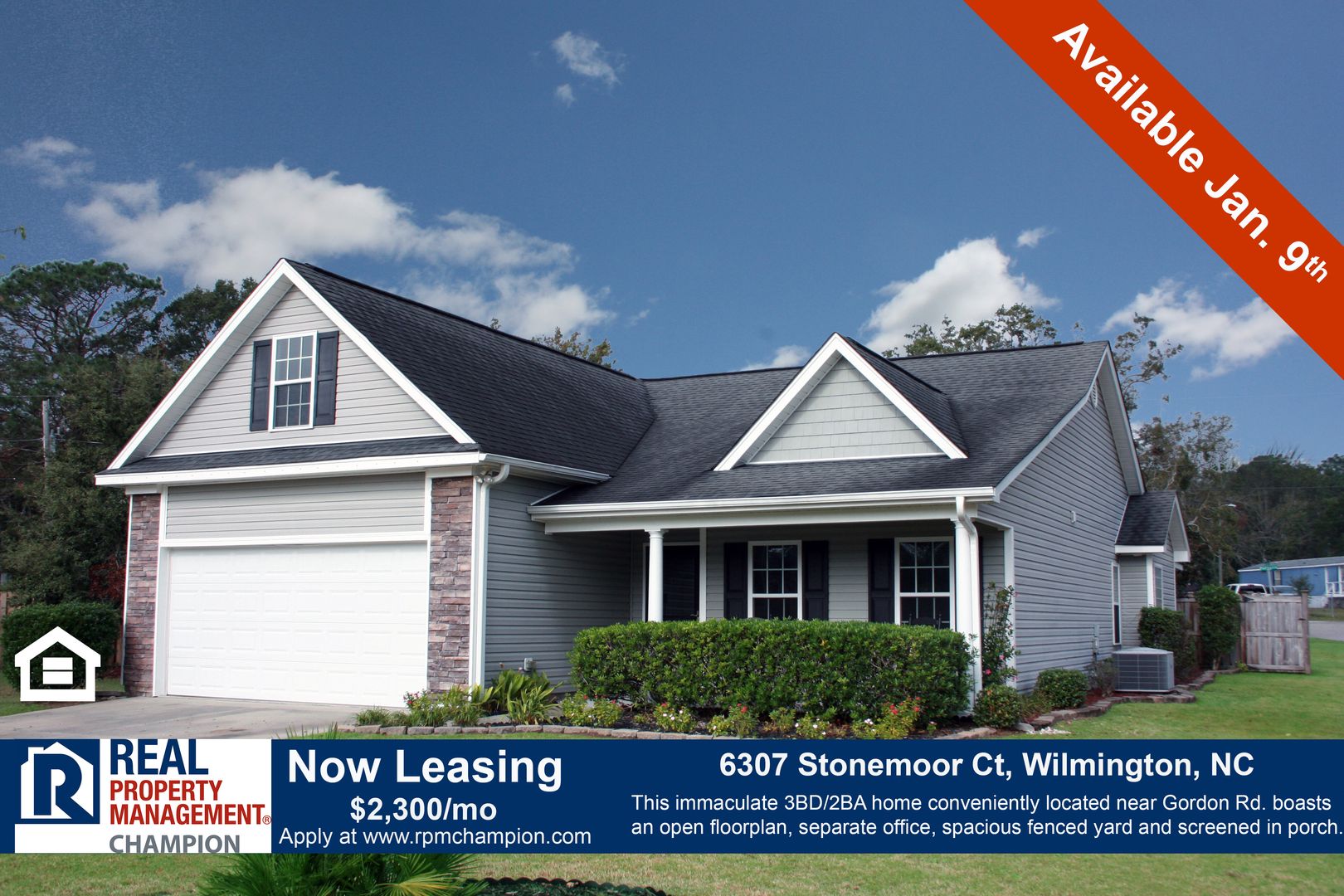 Wilmington House: 6307 Stonemoor Court