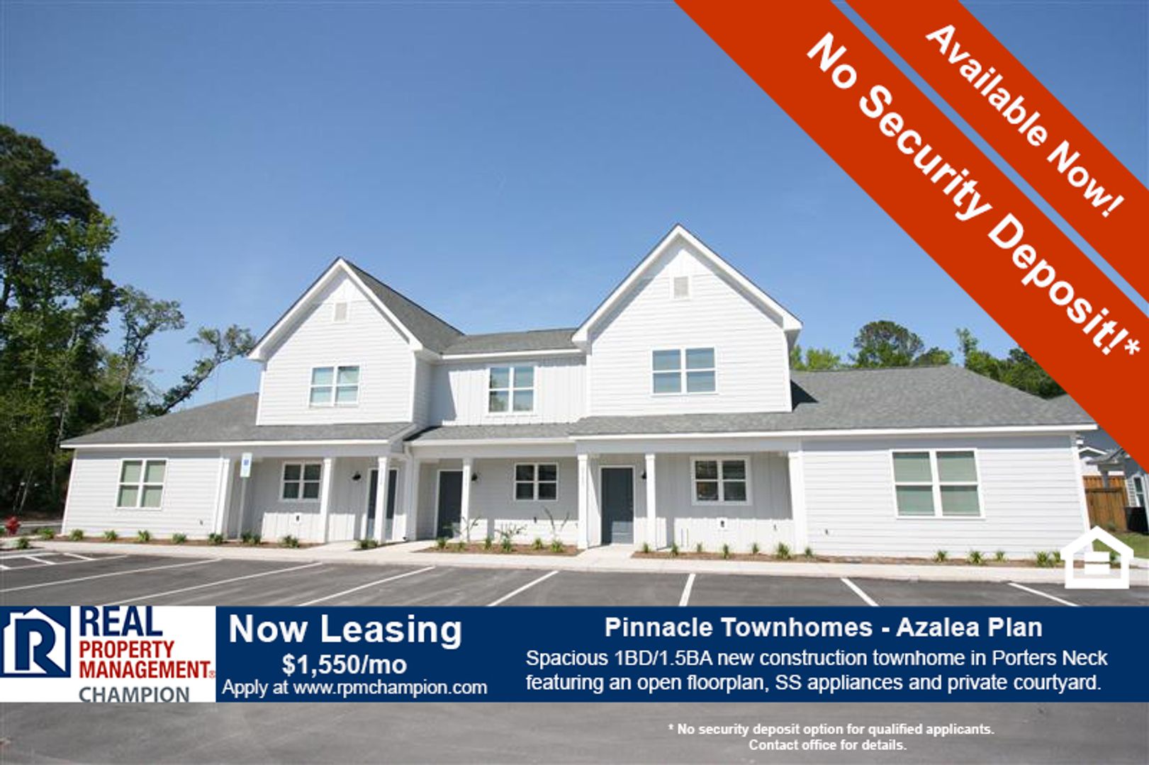 Wilmington Townhome: 8814 Market St