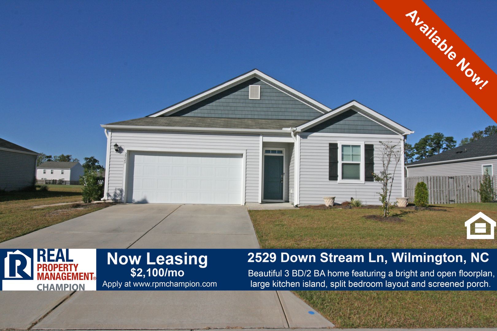 Wilmington House: 2529 Down Stream Ln