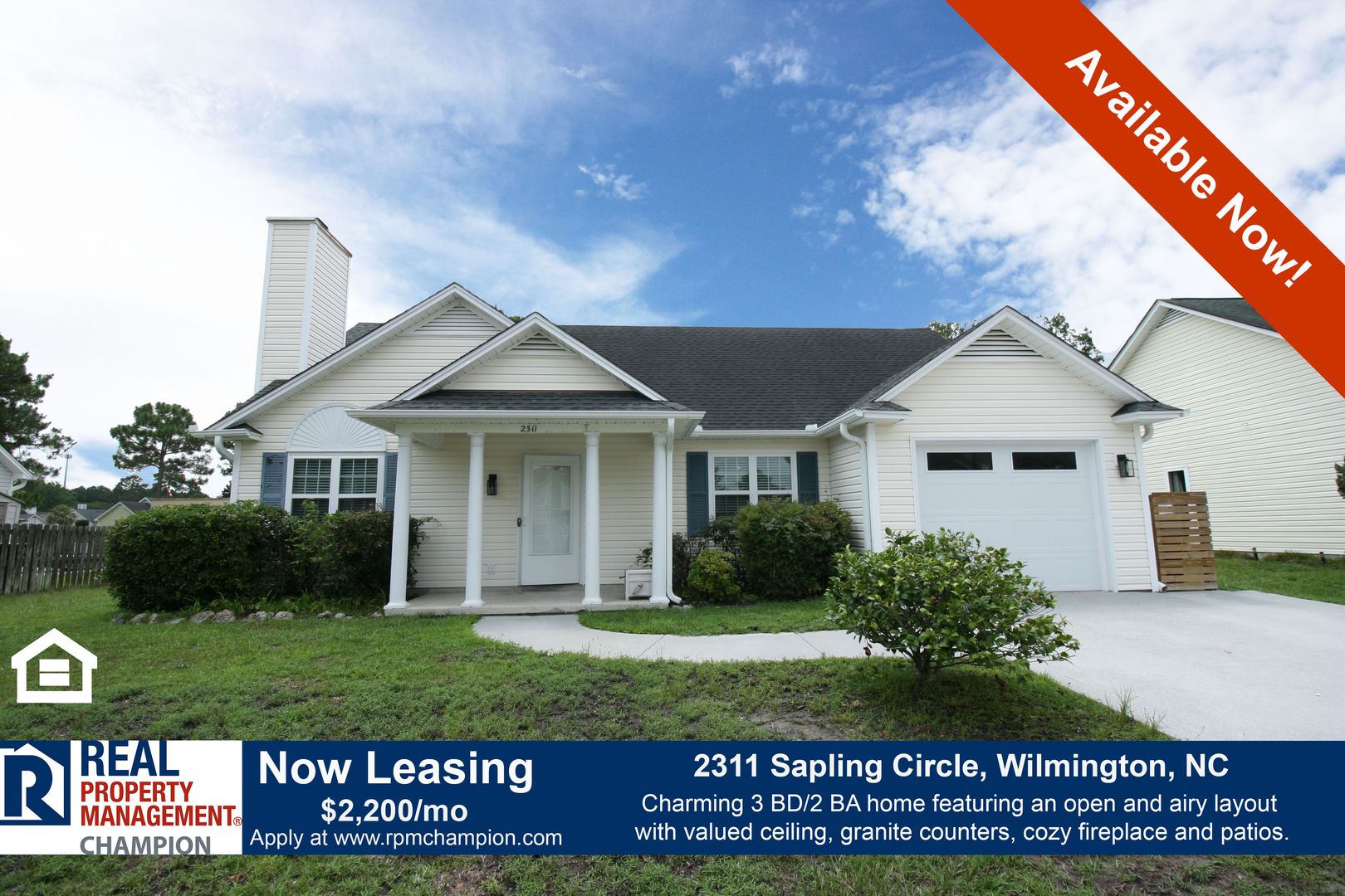 Wilmington House: 2311 Sapling Circle