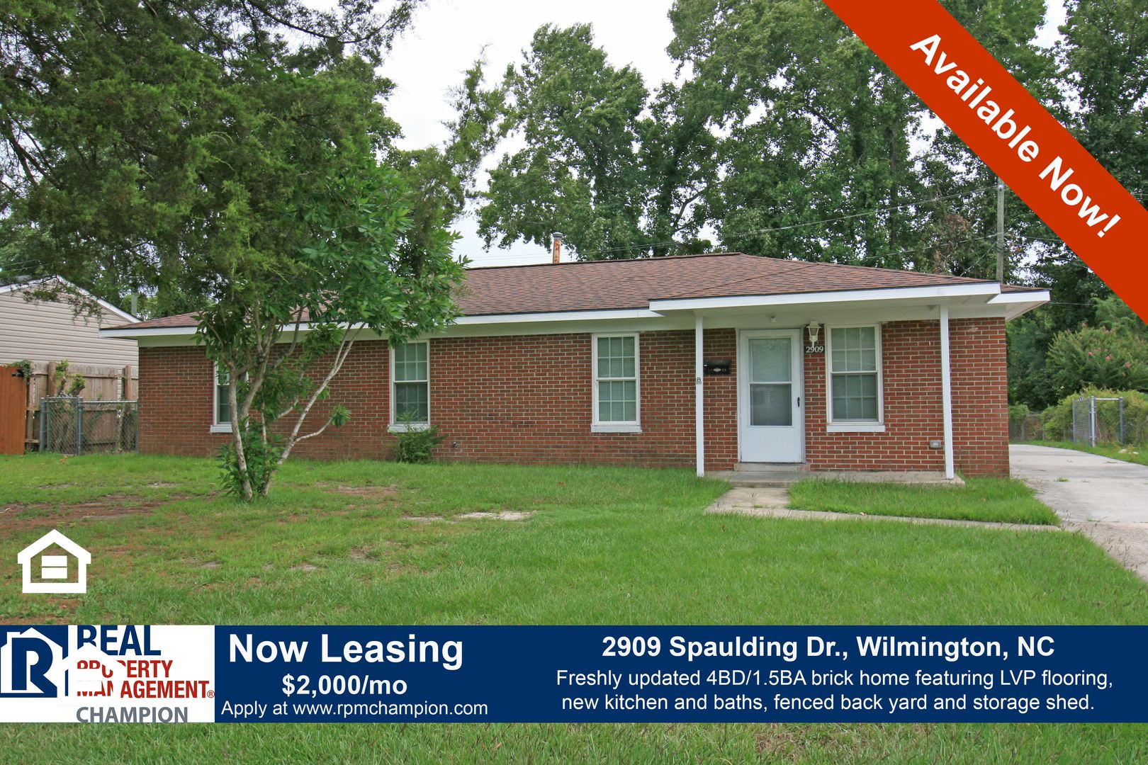 Wilmington House: 2909 Spaulding Dr.