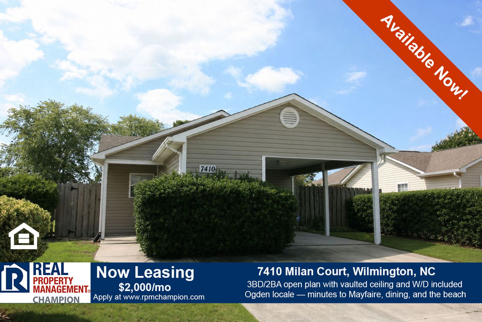 Wilmington House: 7410 Milan Court