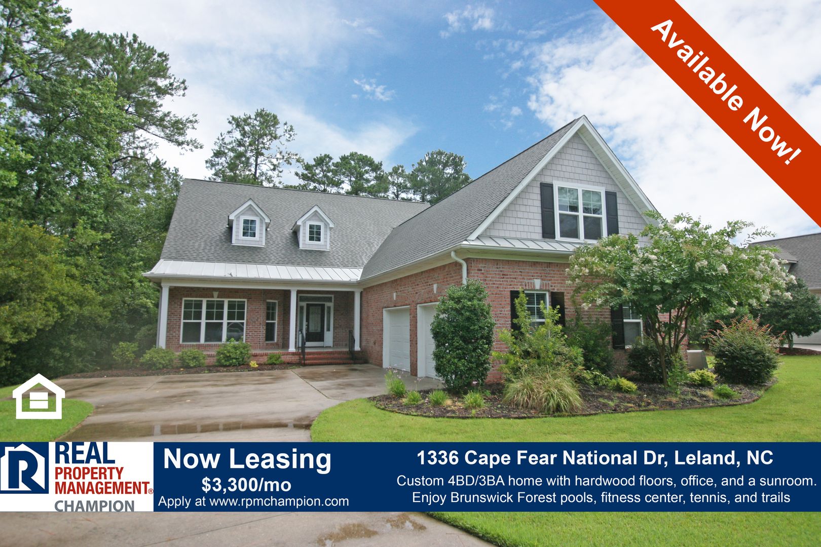 Leland House: 1336 Cape Fear National Dr