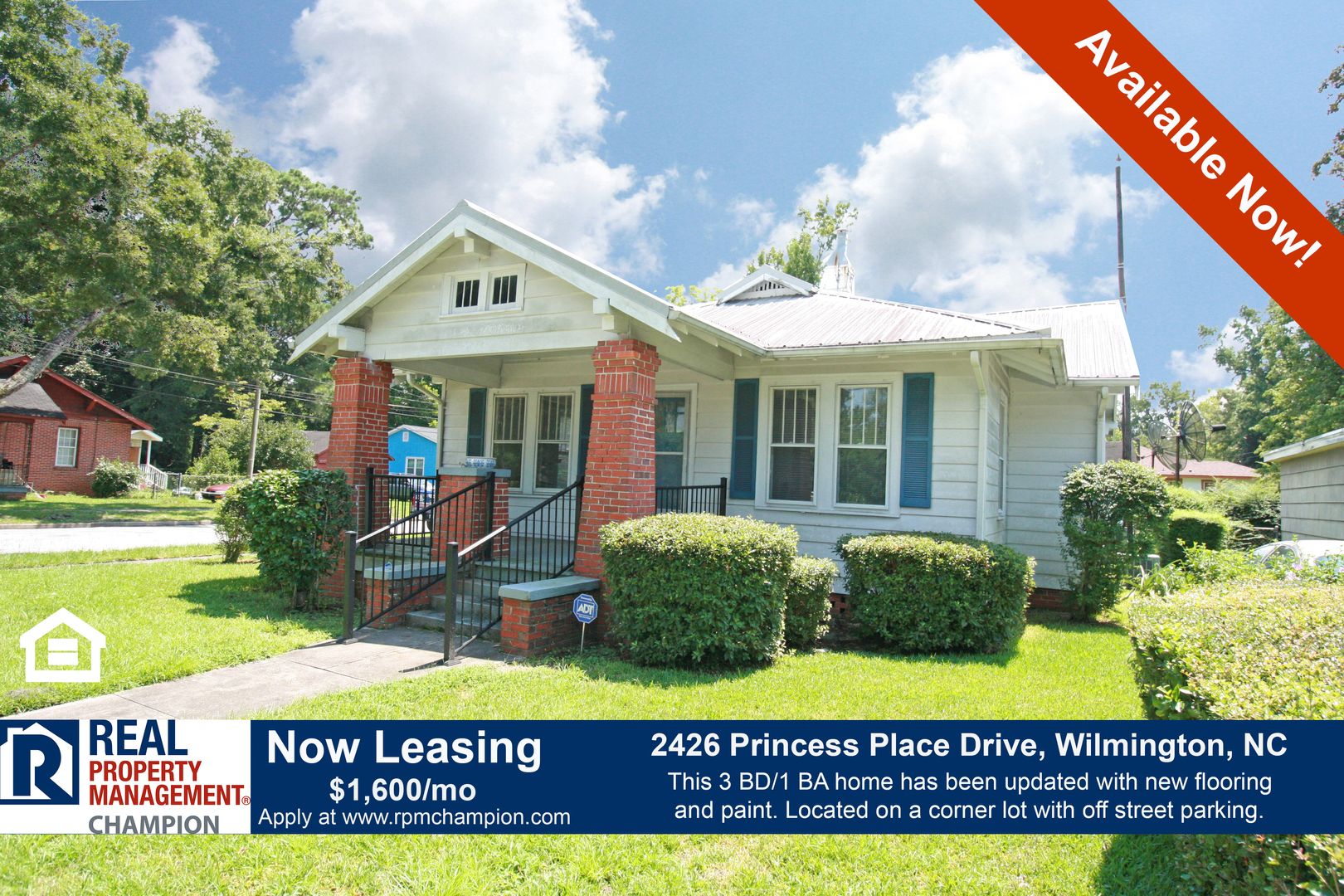 Wilmington House: 2426 Princess Place Drive