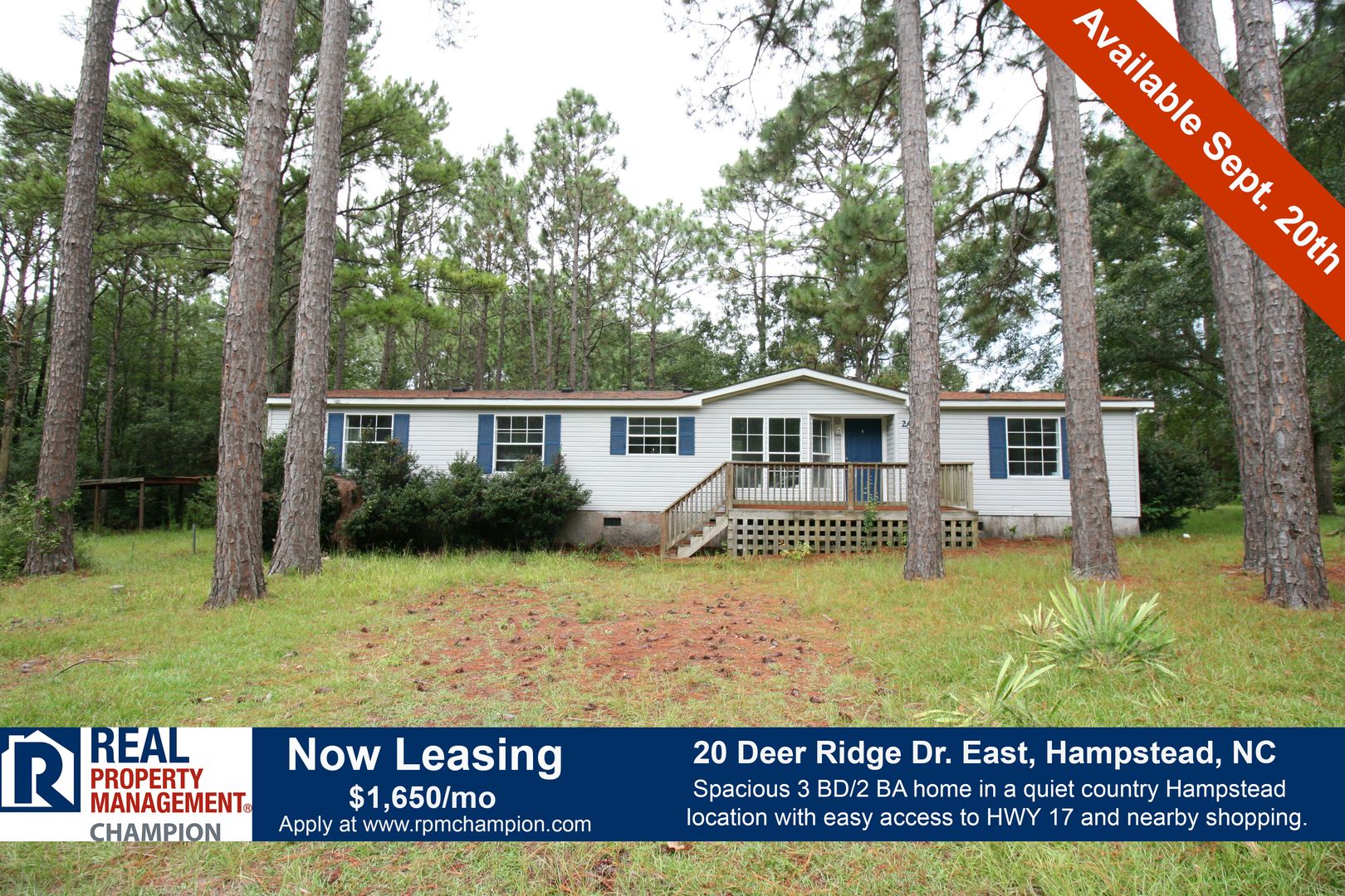 Hampstead House: 20 Deer Ridge Drive East