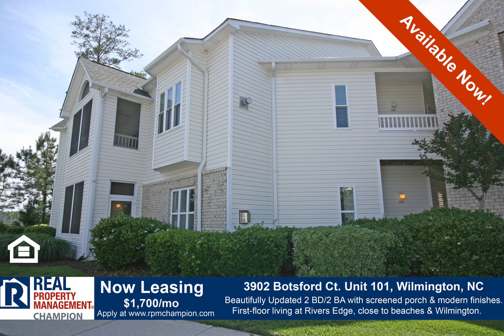 Wilmington House: 3902 Botsford Court, Unit 101