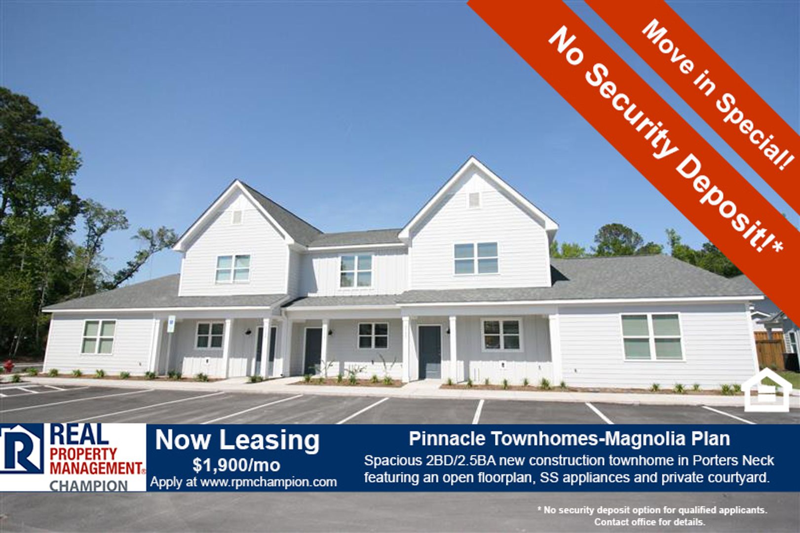 Wilmington Townhome: 8814 Market St