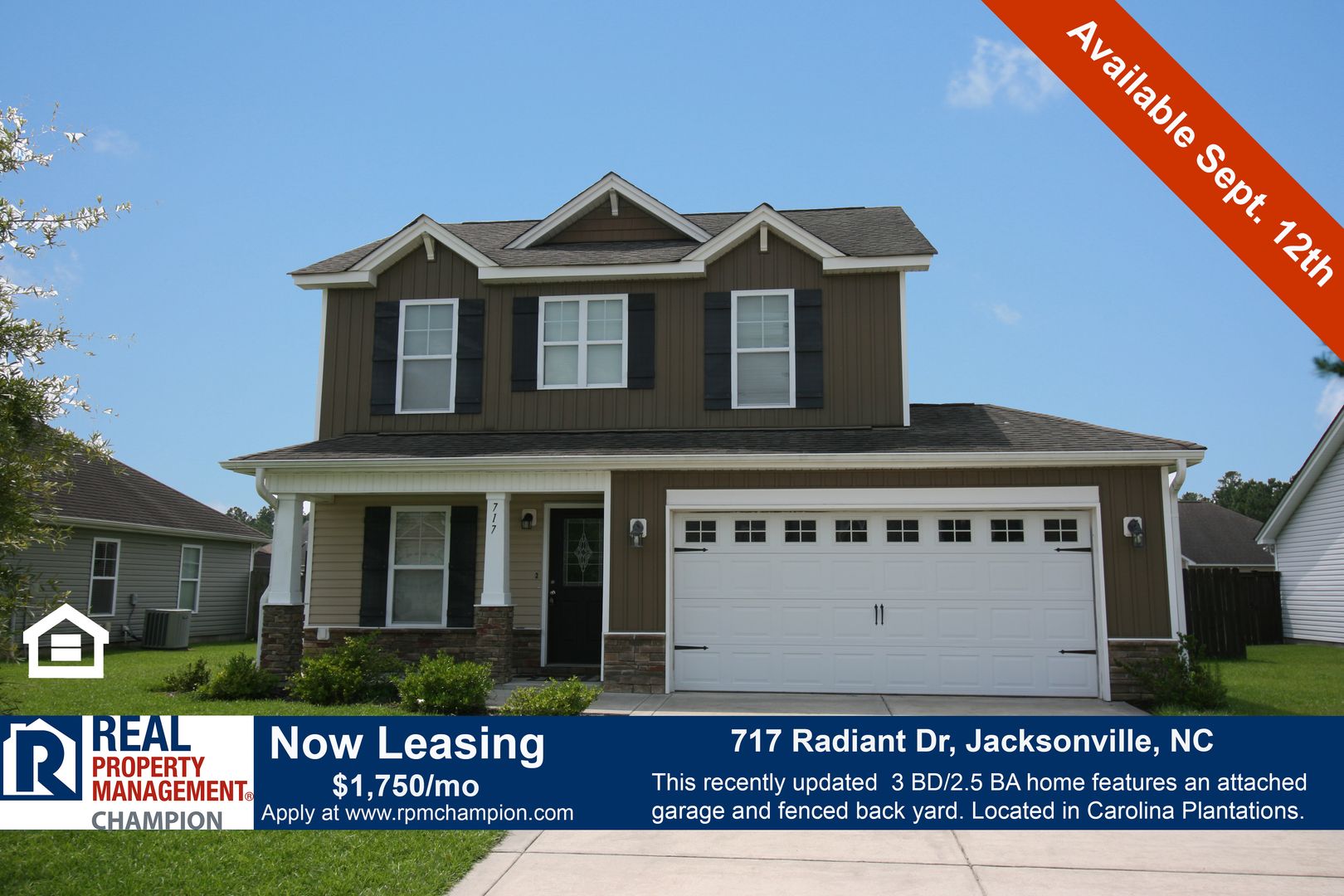 Jacksonville House: 717 Radiant Drive