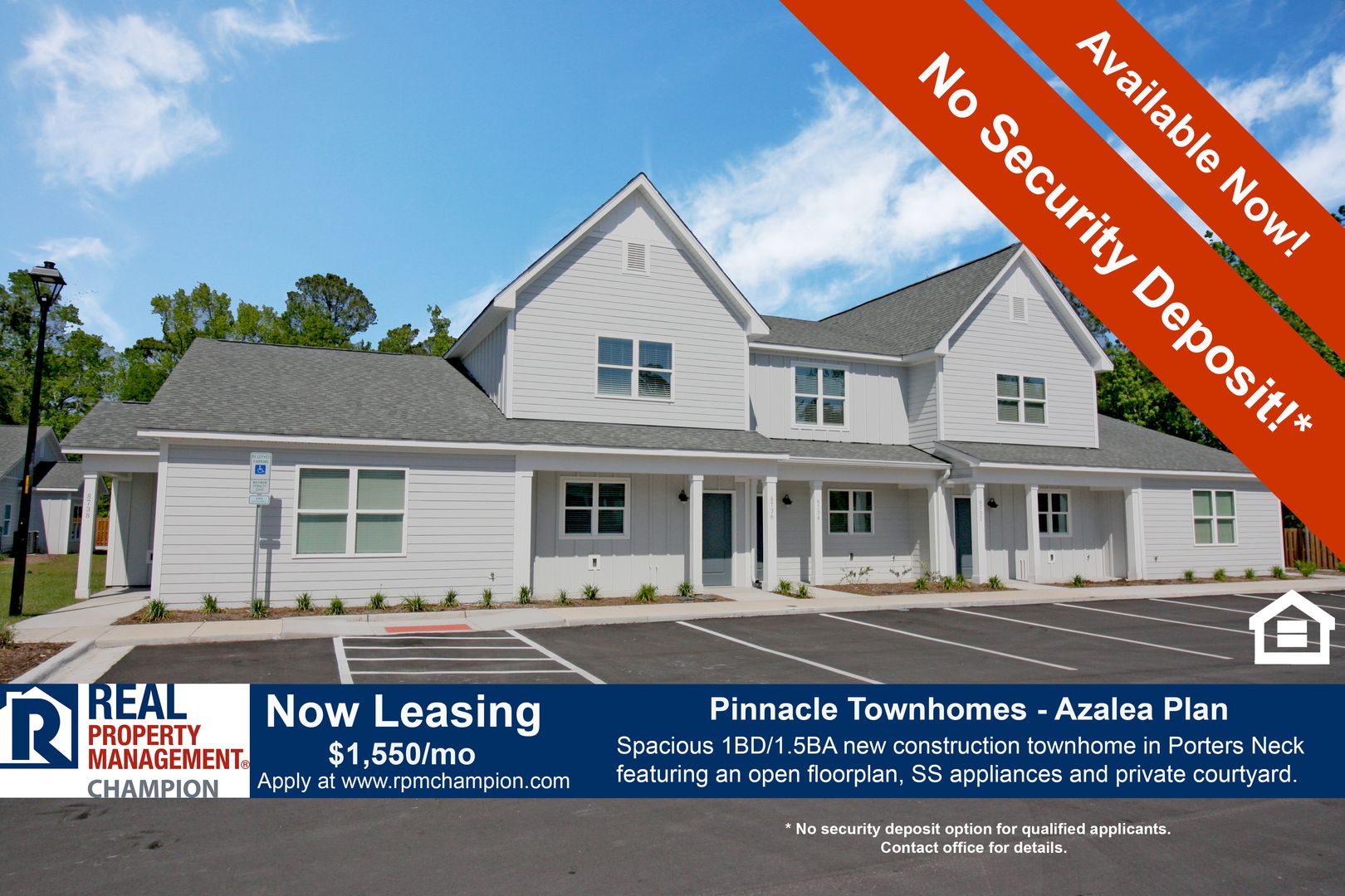 Wilmington Townhome: 8814 Market St