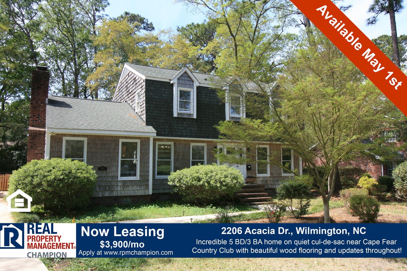 Wilmington House: 2206 Acacia Drive