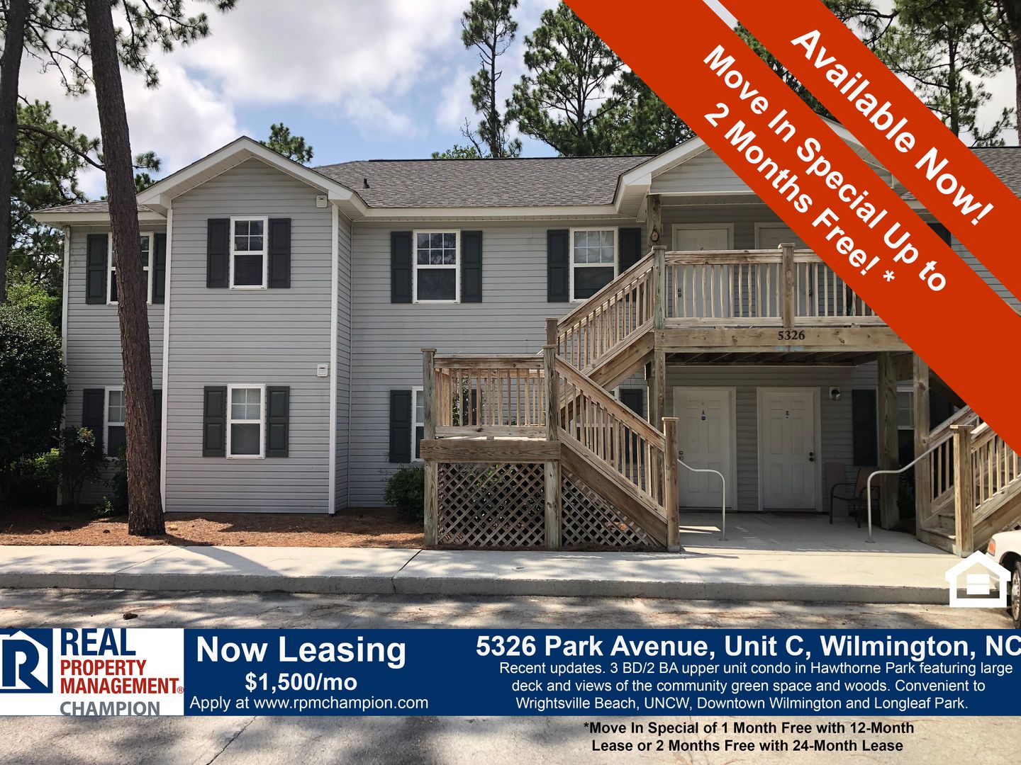 Wilmington Condo: 5326 Park Avenue, Unit C