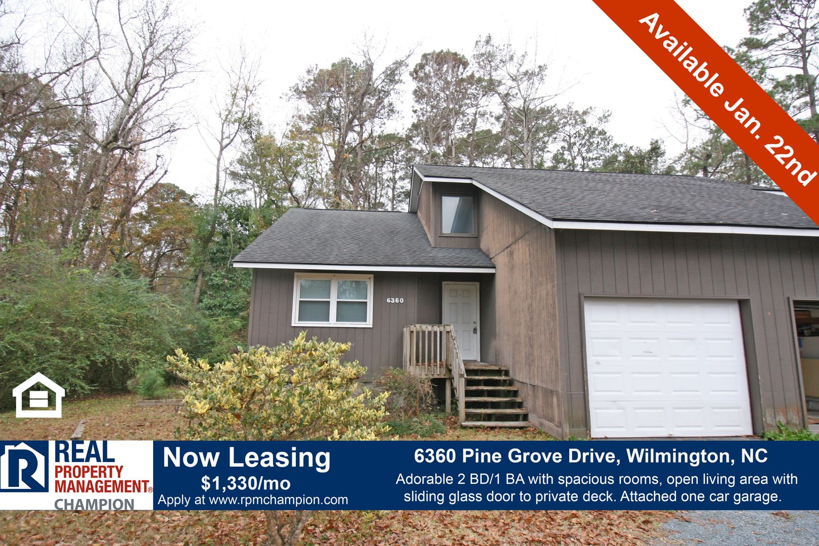 Wilmington House: 6360 Pine Grove Drive