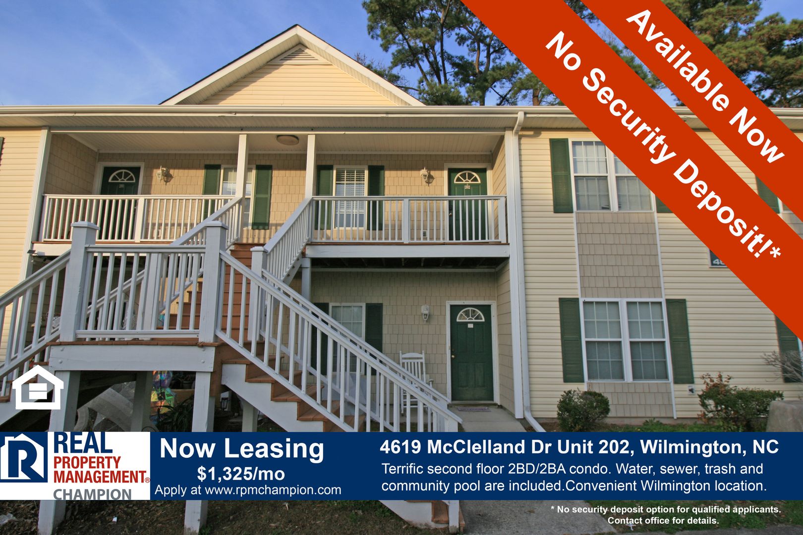 Wilmington Condo: 4619 McClelland Dr Unit 202