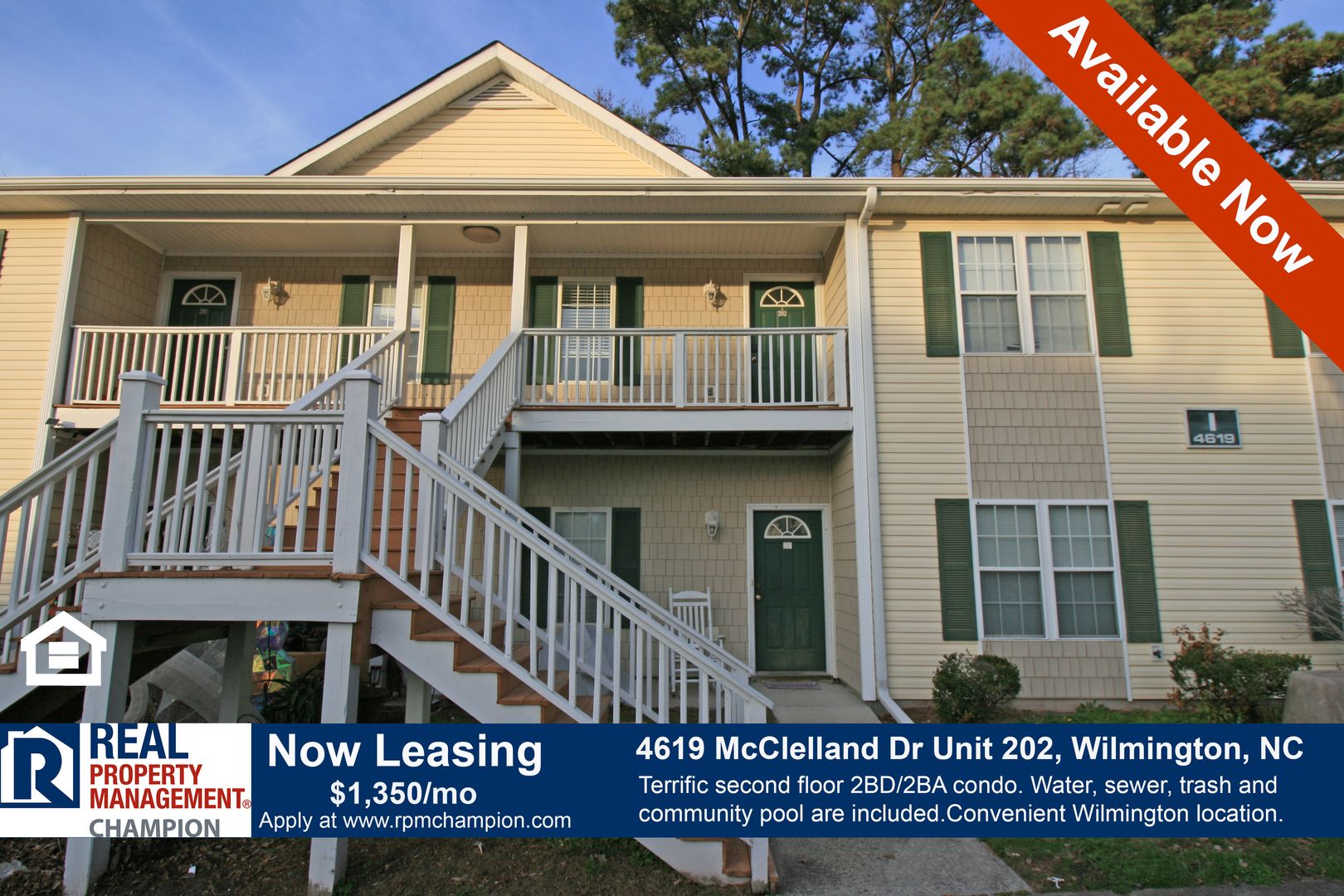 Wilmington Condo: 4619 McClelland Dr Unit 202