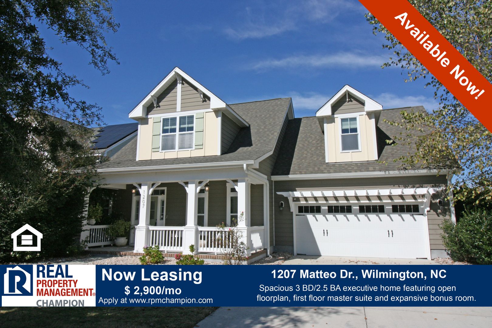Wilmington House: 1207 Matteo Dr