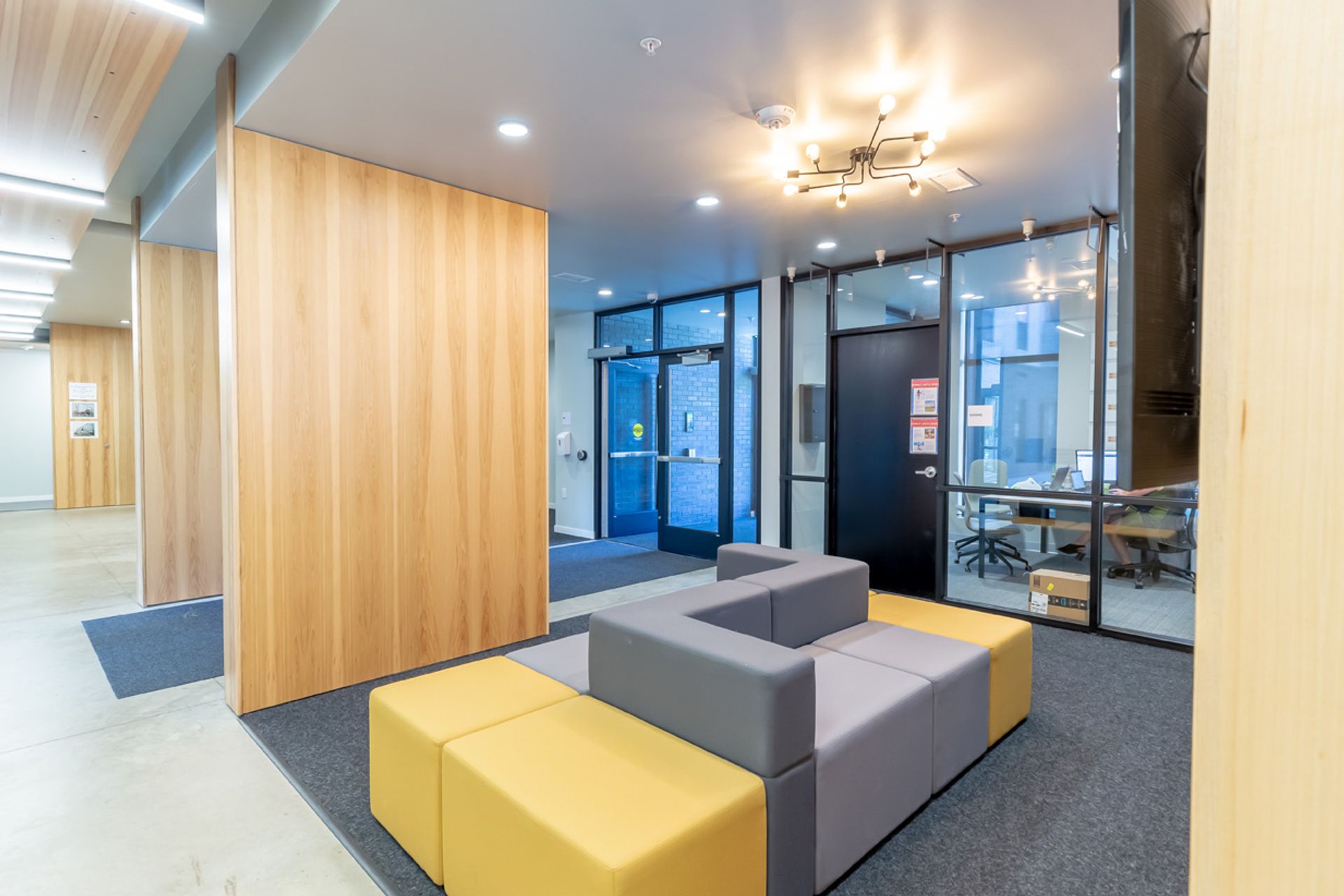 Lobby at Rowat Lofts