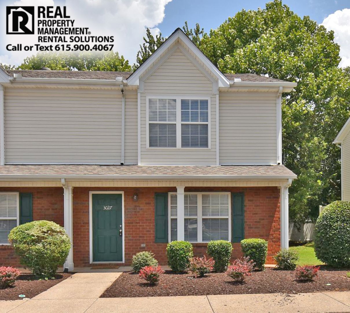 Wonderful End Unit M'boro townhome- 2BD w/ private baths