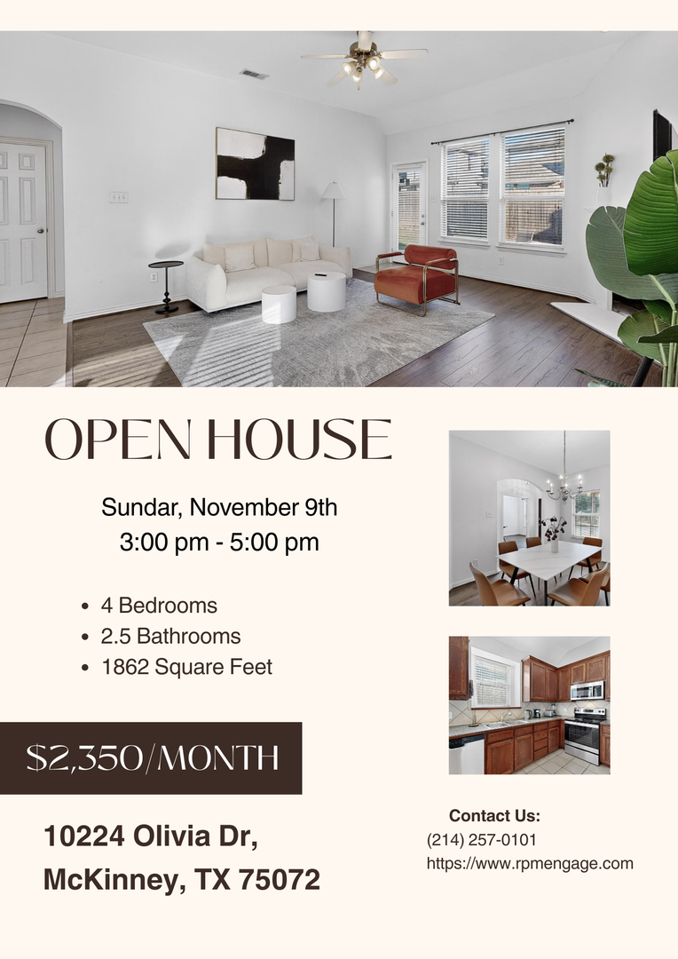 McKinney House: 10224 Olivia Dr