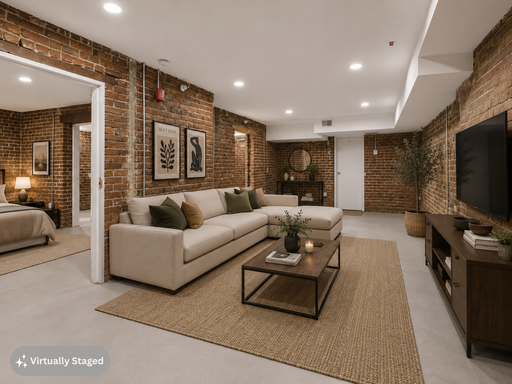 BASEMENT UNIT - Remodeled Historic Loft-Style 1 Bedroom – photo 1