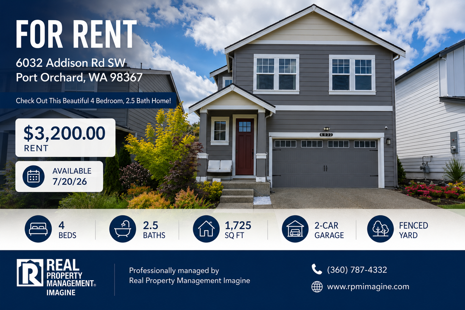 Port Orchard House: 6032 Addison Rd SW