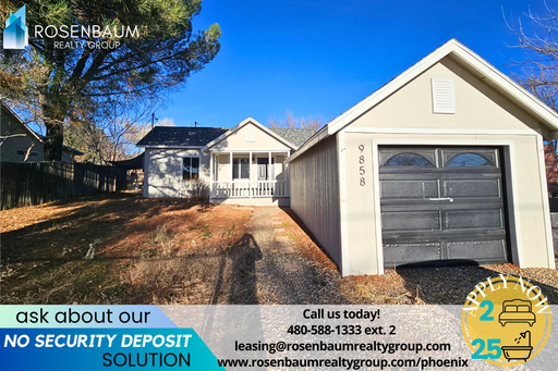 Charming 2-bedrooms, 1.5-baths cottage in the heart of historic Mayer, AZ!