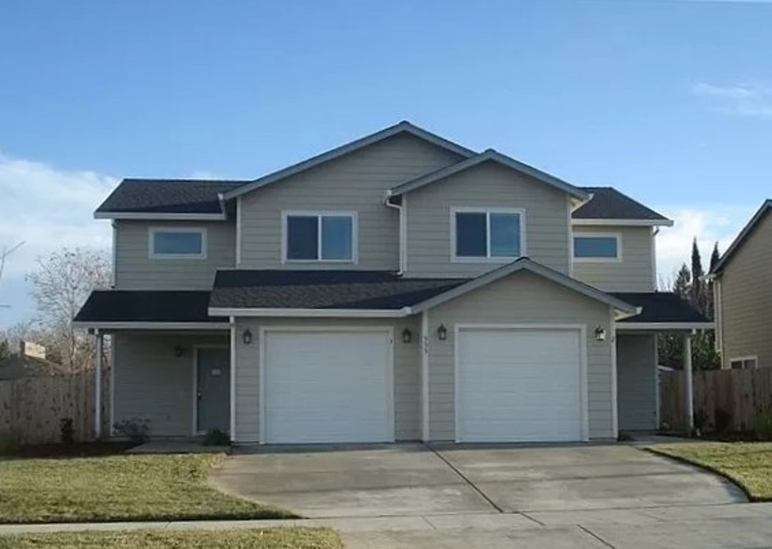 Chico Apartment: 555 Morgan Drive #1-2