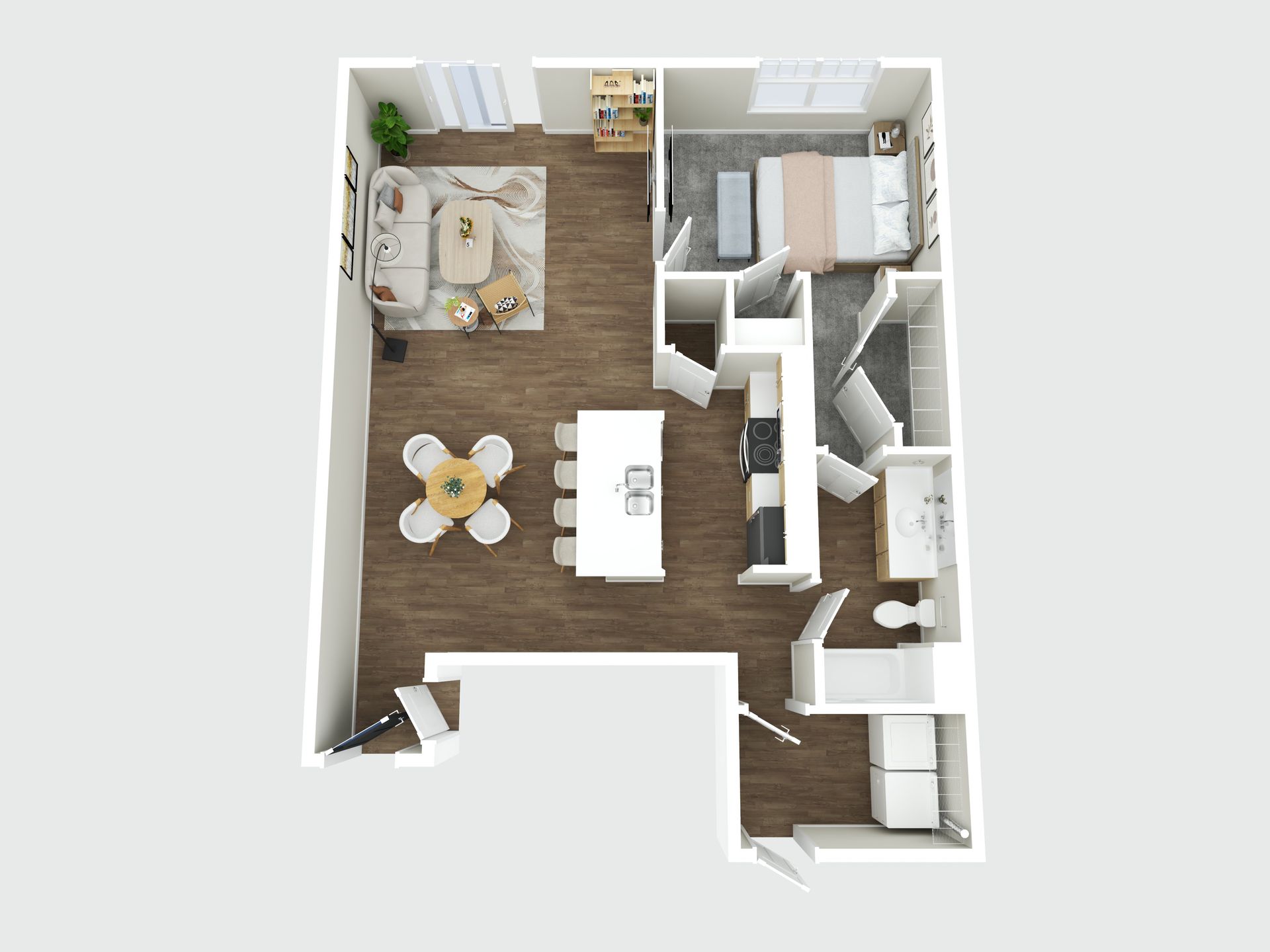 Johnson Creek Apartment: 175-198 Pondview Drive