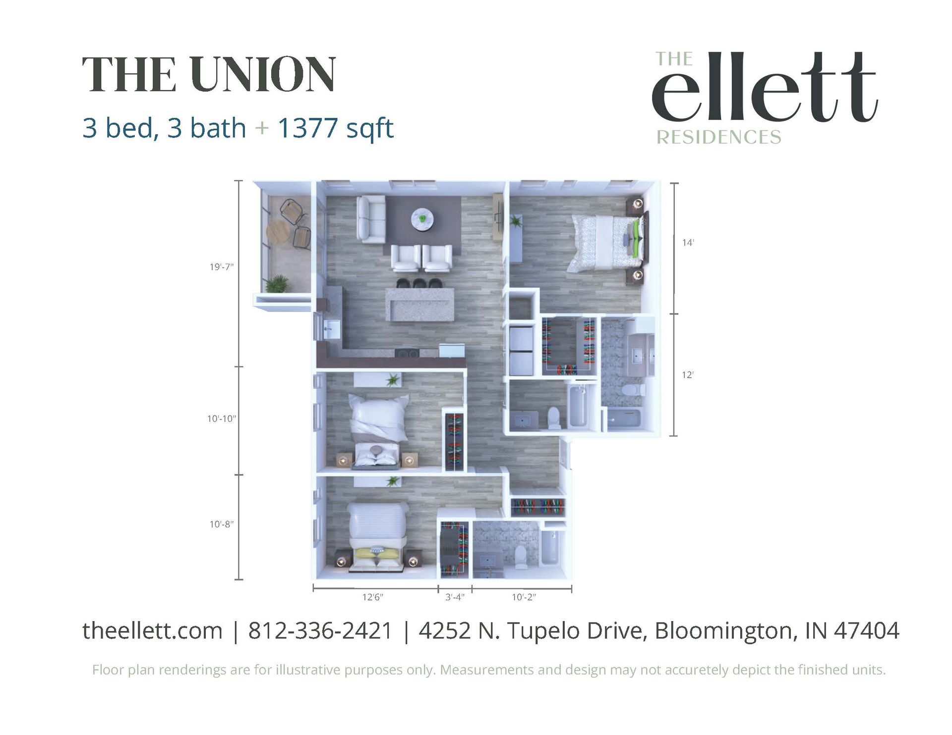 Bloomington Apartment: 4252 North Tupelo Drive