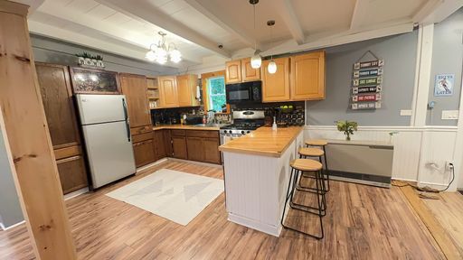 Beautiful Furnished Home with Cozy Rustic Finishes