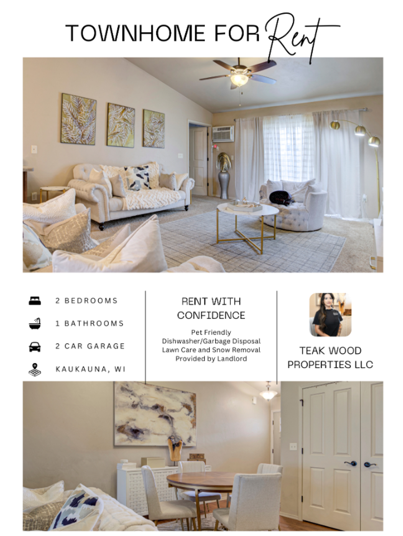 Kaukauna Apartment: 180-186 Plank Road