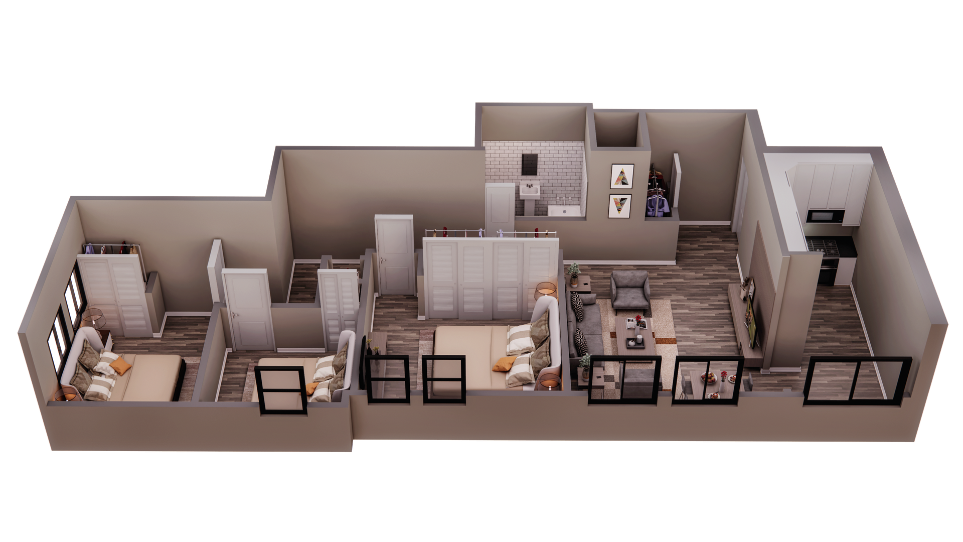 Washington Apartment: 350 U Street NE