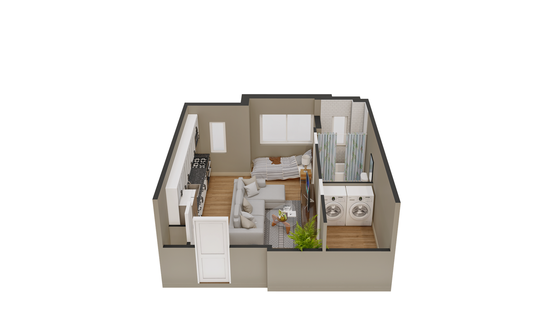 Washington Apartment: 633 21st Street NE