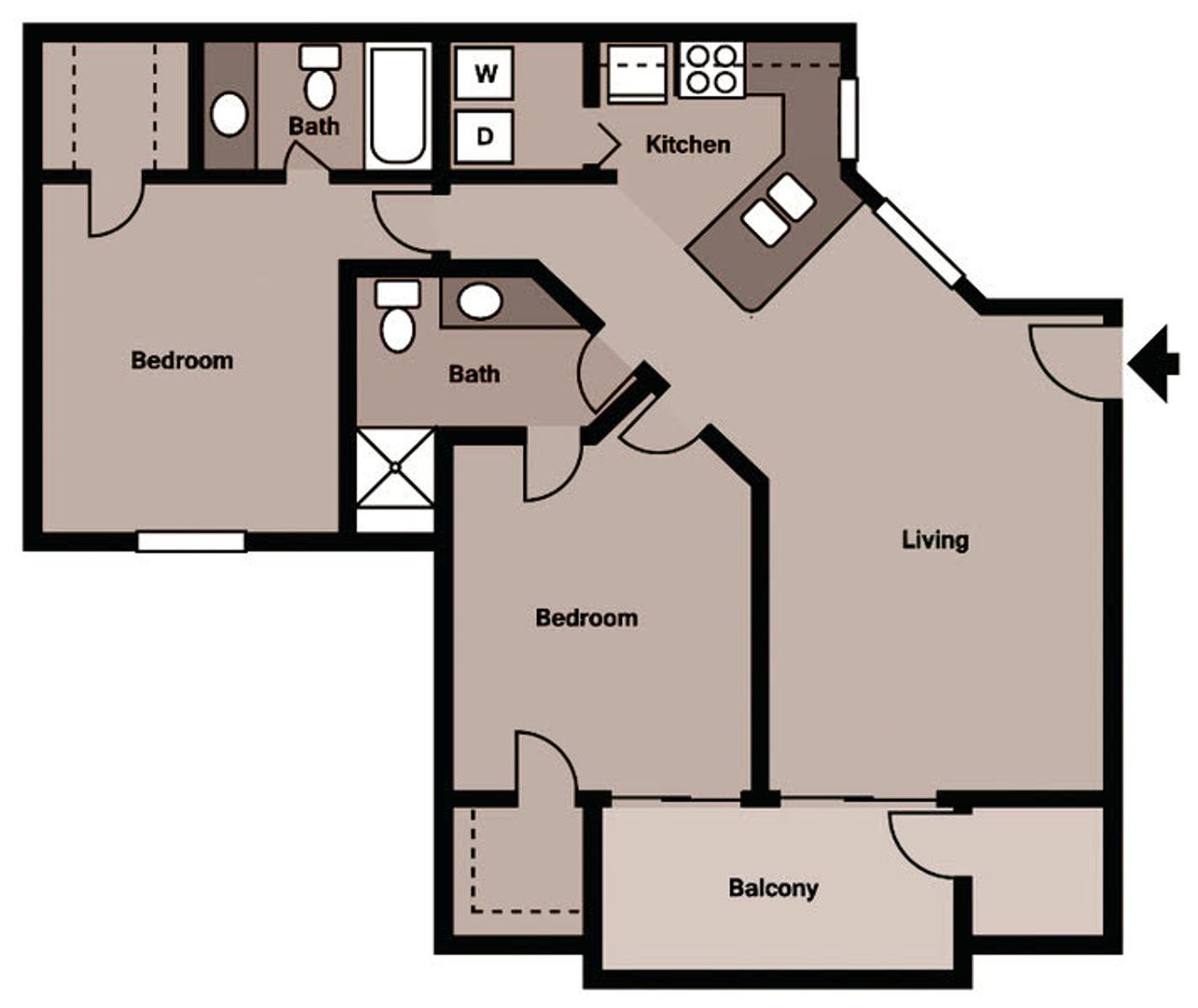 Lake Mary Apartment: 780 Creekwater Terrace