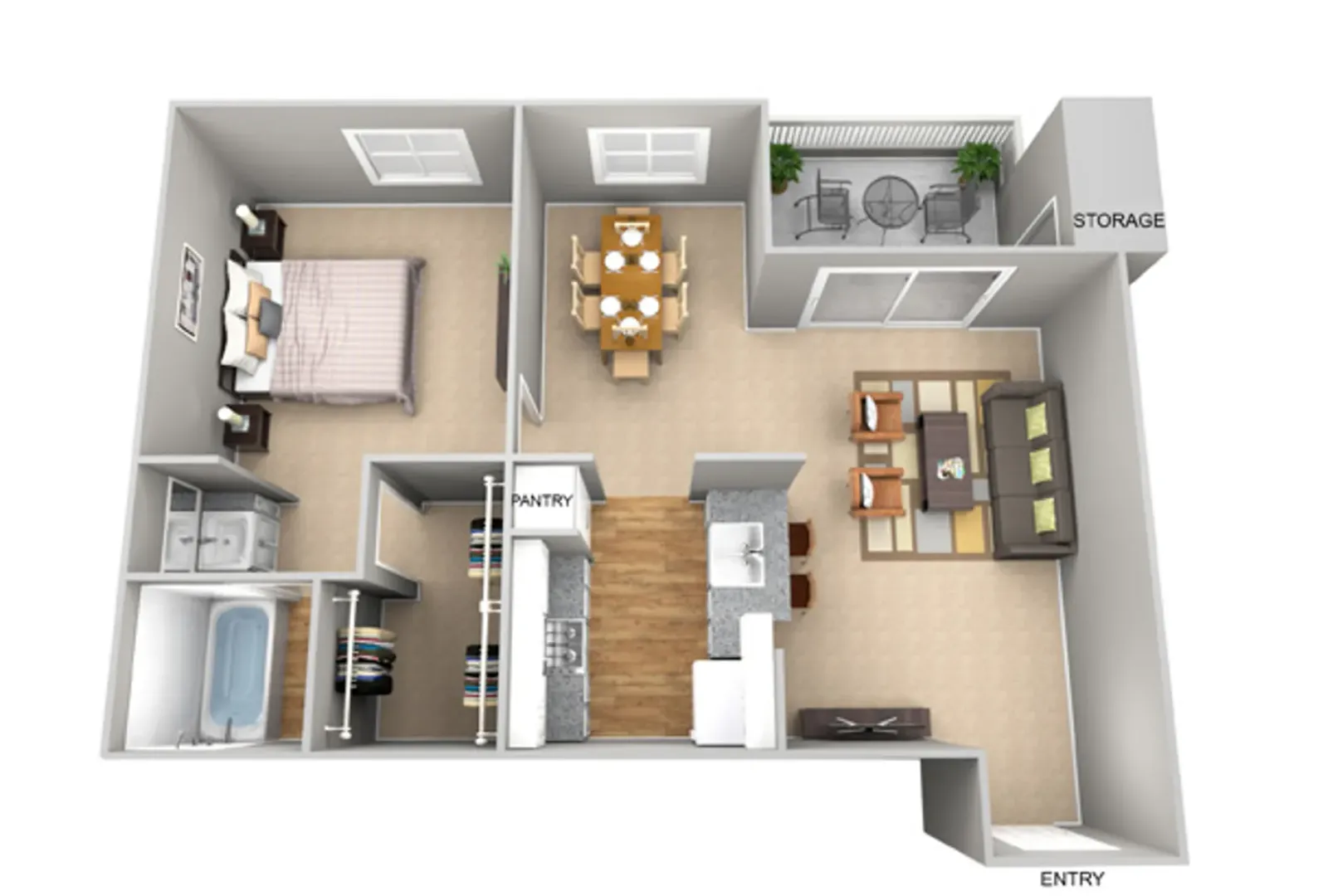 San Antonio Apartment: 4801 Gus Eckert Rd