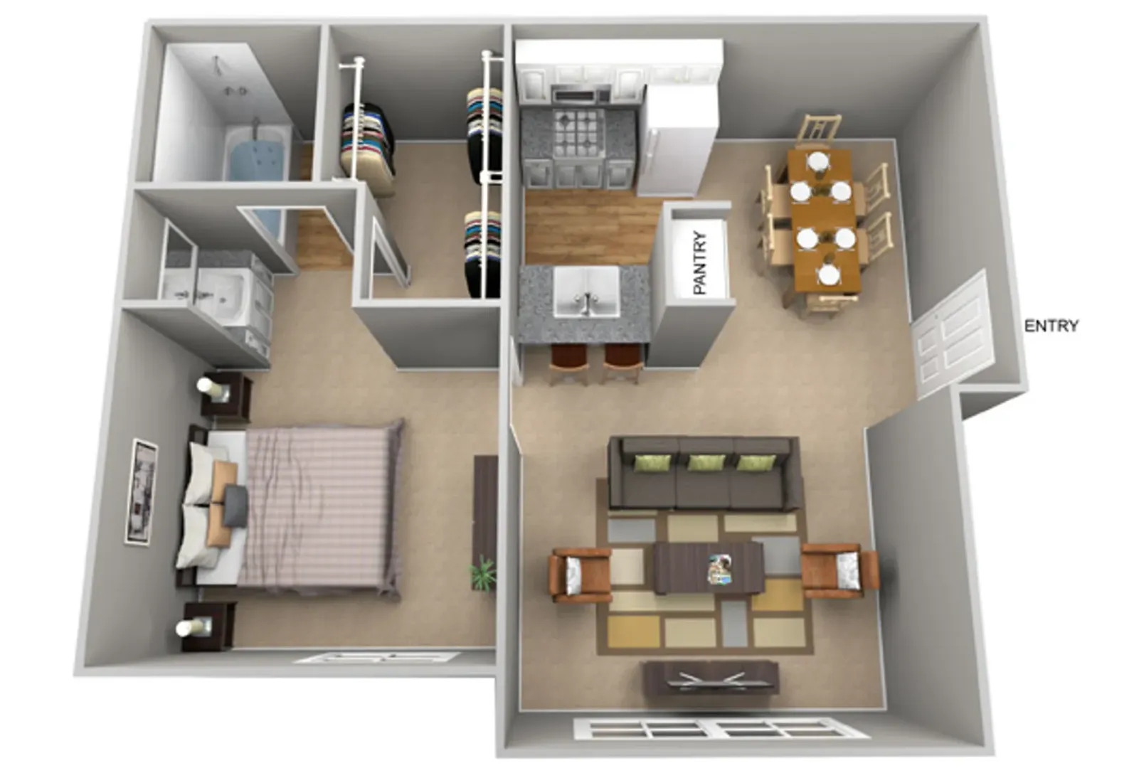 San Antonio Apartment: 4801 Gus Eckert Rd