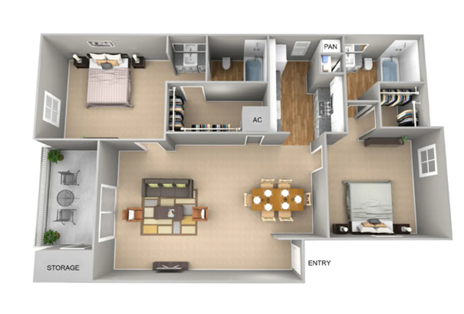 San Antonio Apartment: 4801 Gus Eckert Rd